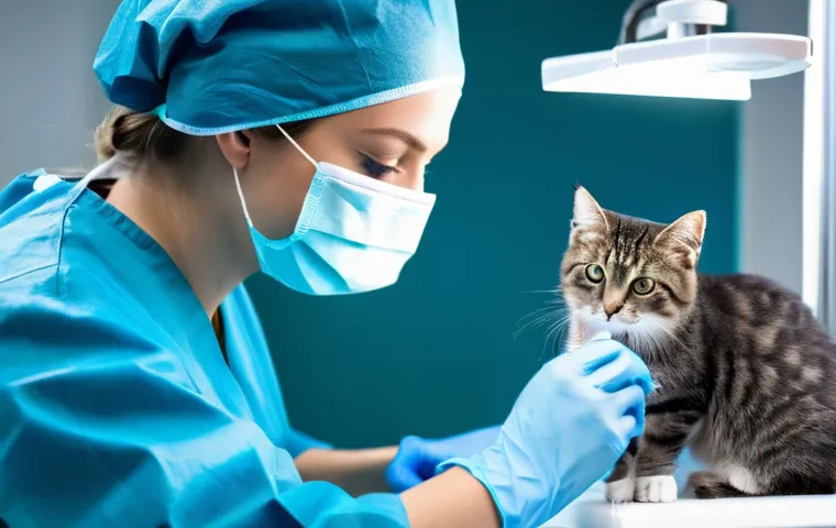 수의사 취업 시 유리한 경력 - **Prompt:** A male large animal veterinarian, wearing practical yet clean work attire consisting of ...